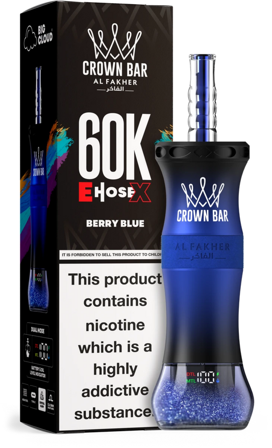 Al Fakher E-Hose X 60000 Puffs BERRY BLUE