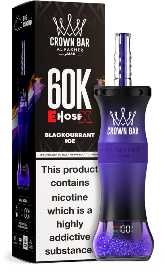 Al Fakher Vape 60K Züge Blackcurrant Ice