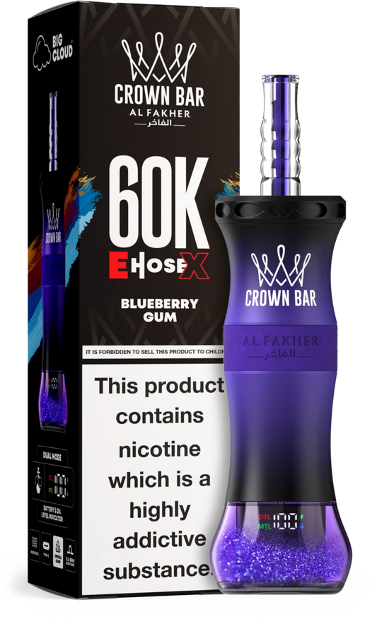 Al Fakher E-Hose X 60000 Züge Blueberry Gum