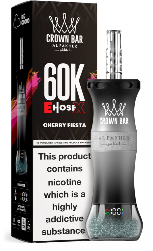 Cherry Fiesta Geschmack Al Fakher E-Hose X 60K Vape