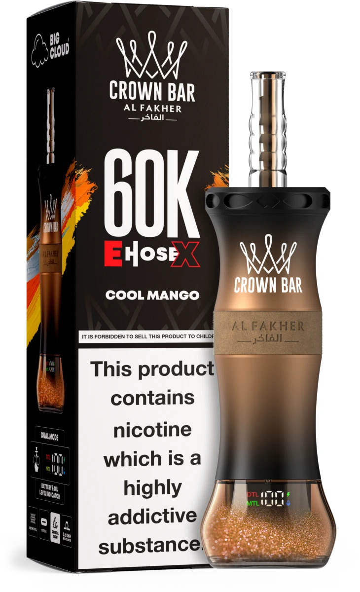 Cool Mango Geschmack Al Fakher Vape 60K Puffs