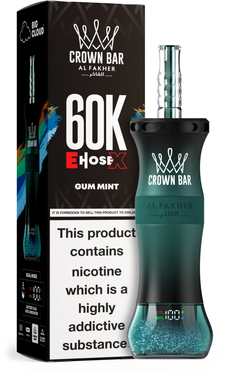 50mL E-Liquid Al Fakher E-Hose X 60K GUM MINT