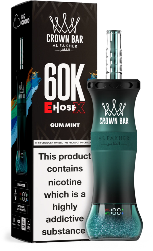 50mL E-Liquid Al Fakher E-Hose X 60K GUM MINT