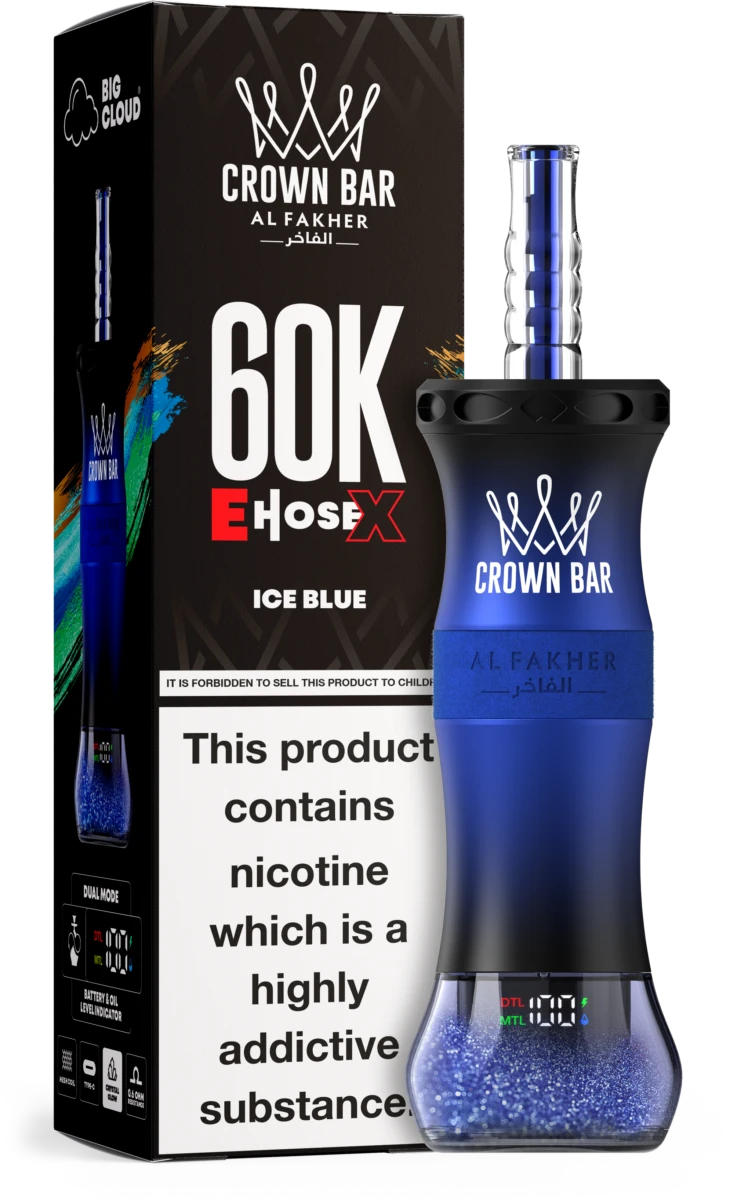 Al Fakher Vape 60K Puffs ICE BLUE