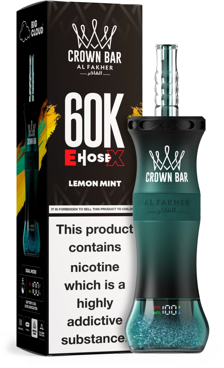 Al Fakher Vape 60K Züge LEMON MINT