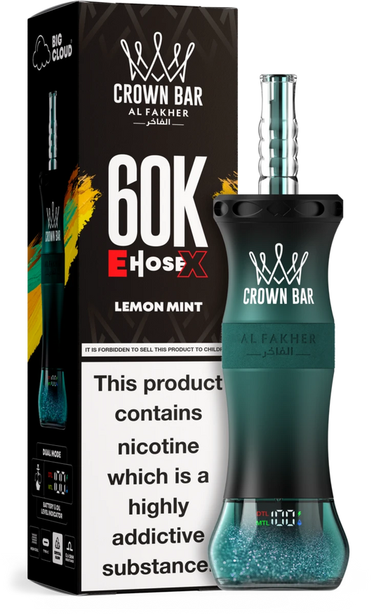Al Fakher Vape 60K Züge LEMON MINT
