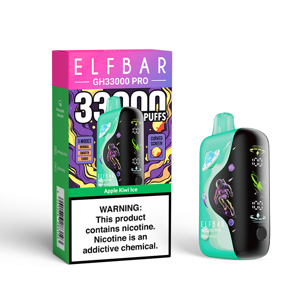 Elf Bar GH33000 Pro 33K Züge Apple Kiwi Ice