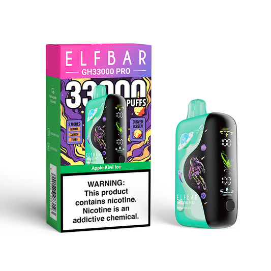 Elf Bar GH33000 Pro 33K Züge Apple Kiwi Ice