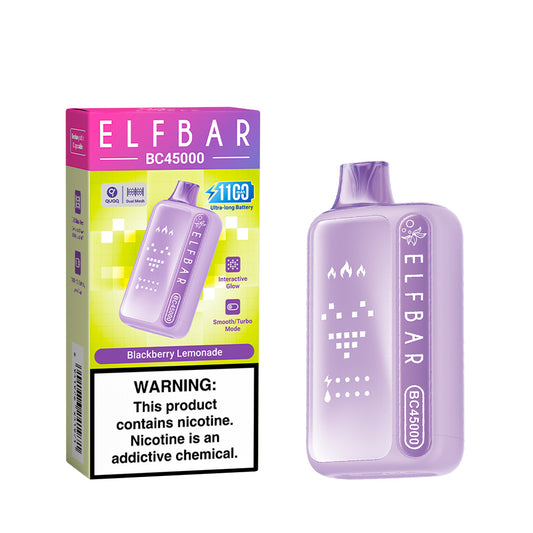 Elf Bar BC45000 Blackberry Lemonade – Brombeere trifft auf spritzige Zitronenlimonade