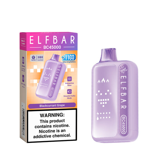 Elf Bar BC45000 Blackcurrant Grape – Schwarze Johannisbeere trifft auf dunkle Traube