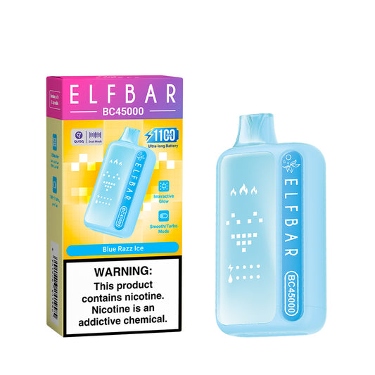 Elf Bar BC45000 Blue Razz Ice – Blaue Himbeere mit eisiger Frische