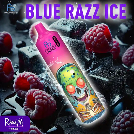 RandM Tornado 30000 Züge Blue Razz Ice