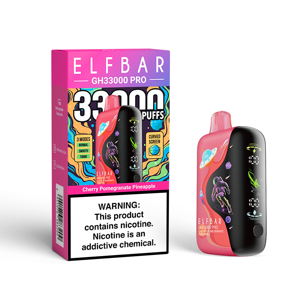 Elf Bar 33000 Puffs Cherry Pomegranate Pineapple