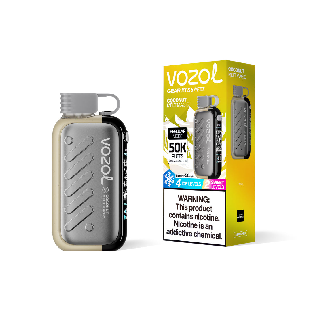 VOZOL Gear 50000 Saveur Noix de Coco Fondante Magique