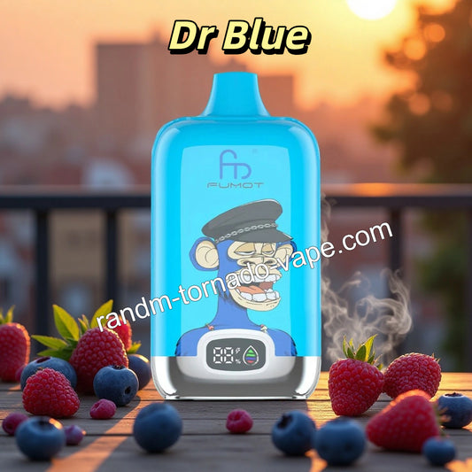 Dr Blue RandM Tornado 12K Vape