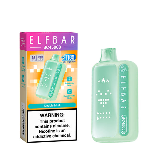 Elf Bar BC45000 Double Mint – Intensive Minze mit markantem Frischeprofil