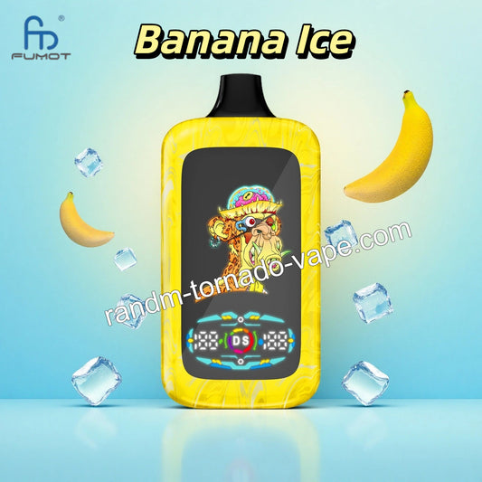 40K Puffs Banana Ice Fumot Randm Digital Monkey 