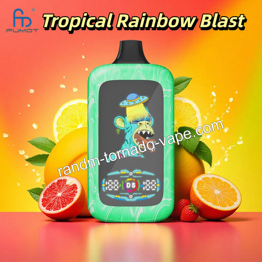 Tropical Rainbow Blast Fumot Digital Monkey 20K/40K Vape