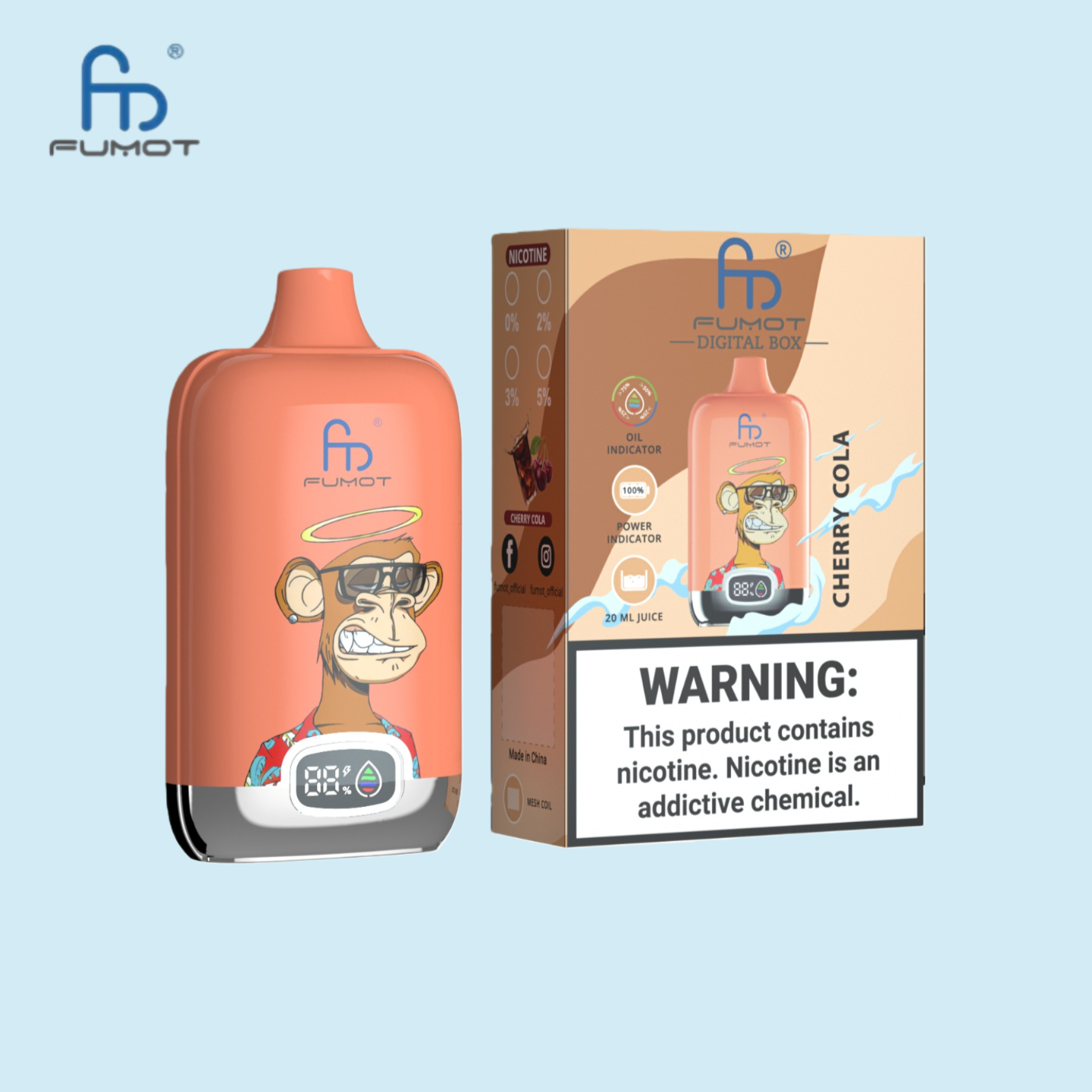 RandM 12000 Vape Cherry Cola