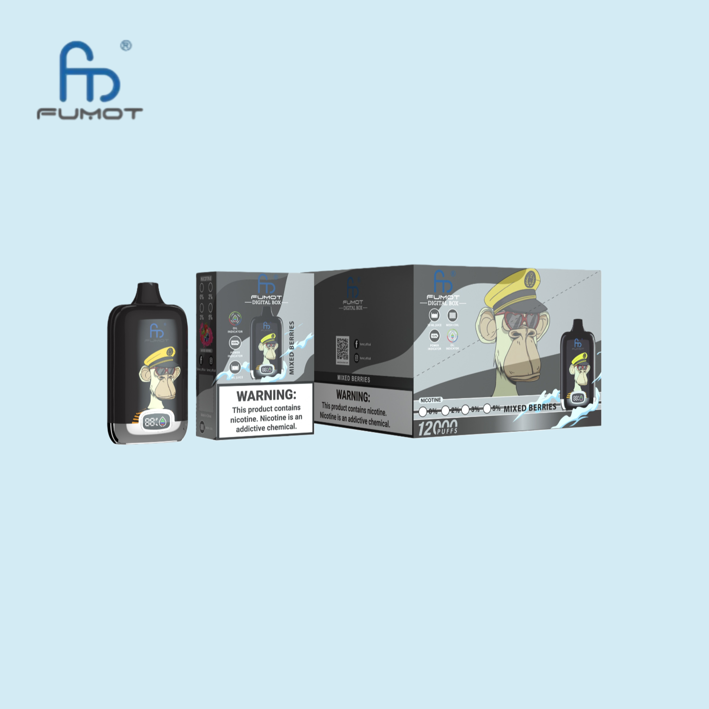 FUMOT RandM Tornado 12000 Puffs