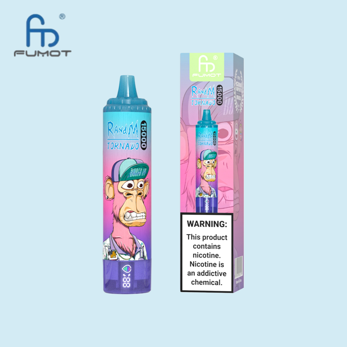 RandM 15K Blueberry Raspberry Geschmack