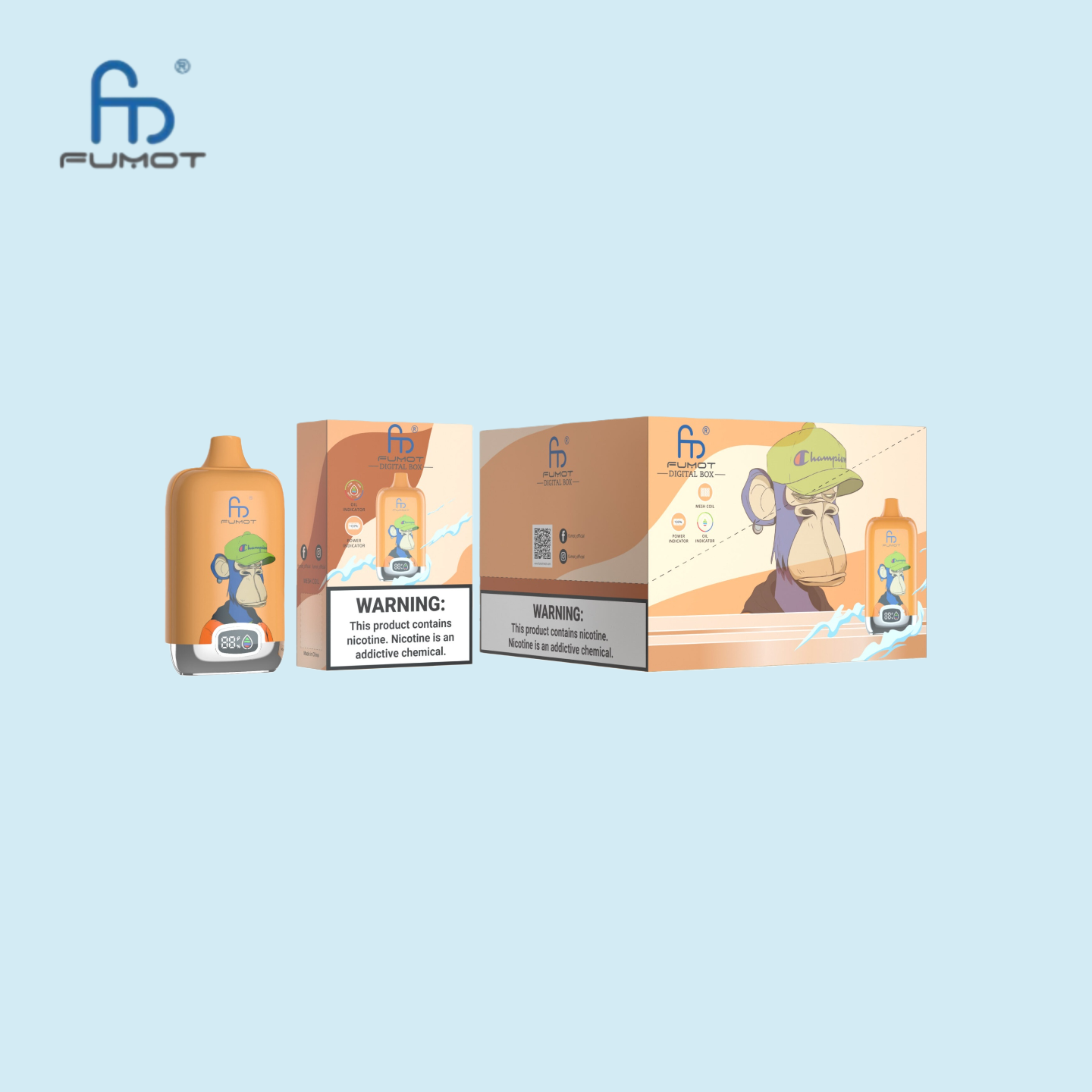 RandM tornado 12000 Peach Mango