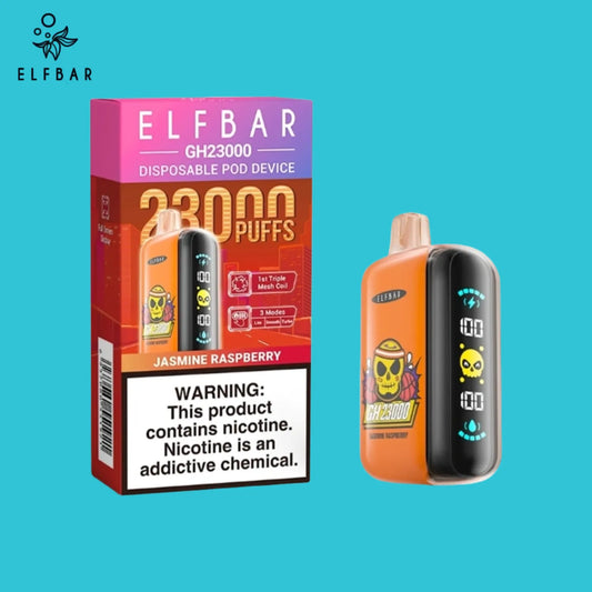 Jasmine Raspberry Geschmack ELF BAR GH23000 Vape