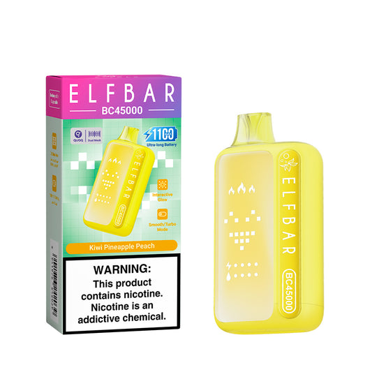 Elf Bar BC45000 Kiwi Pineapple Peach – Drei tropische Früchte in einer Aromakombination