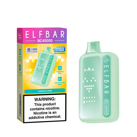 Elf Bar BC45000 Lemon Lime – Spritzige Zitrone trifft auf aromatische Limette