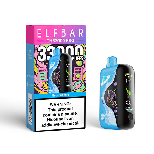Elf Bar GH33000 Pro Vape Mountain Mint Geschmack
