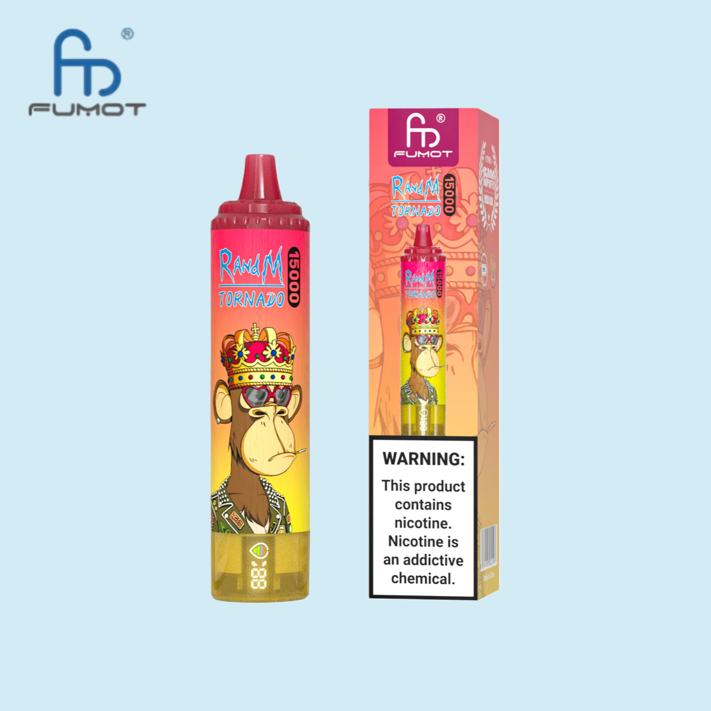 RandM Tornado 15000 Vape Peach Ice