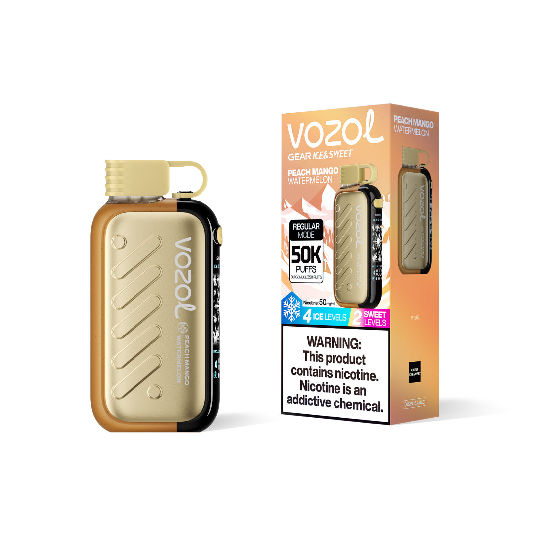 VOZOL Gear 50000 Saveur Pêche Mangue Pastèque