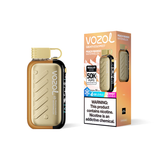 VOZOL Gear 50000 Peach Mango Watermelon Geschmack