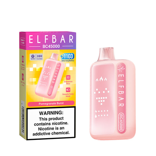 Elf Bar BC45000 Pomegranate Burst: Intensives Granatapfelaroma mit fruchtiger Note