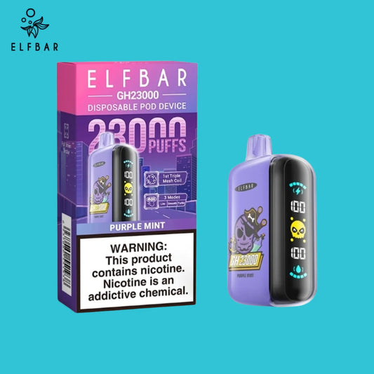 ELF BAR GH23000 Purple Mint Geschmack