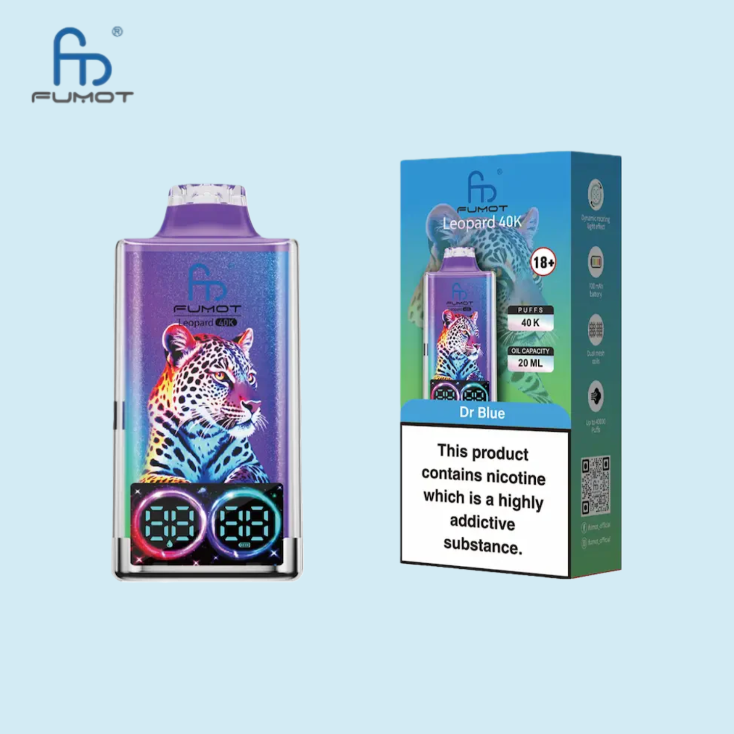 RandM Tornado 40000 Züge Dr Blue