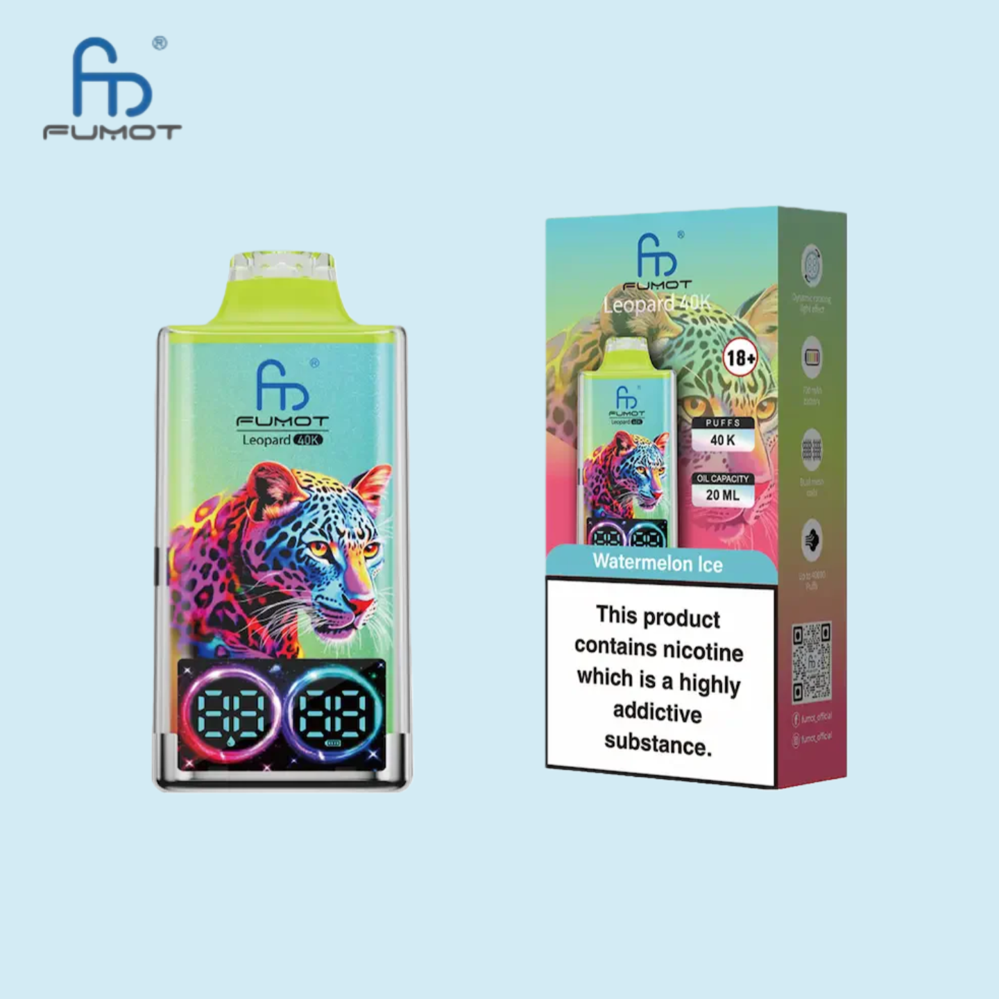 RandM Tornado 40000 Vape Watermelon Ice