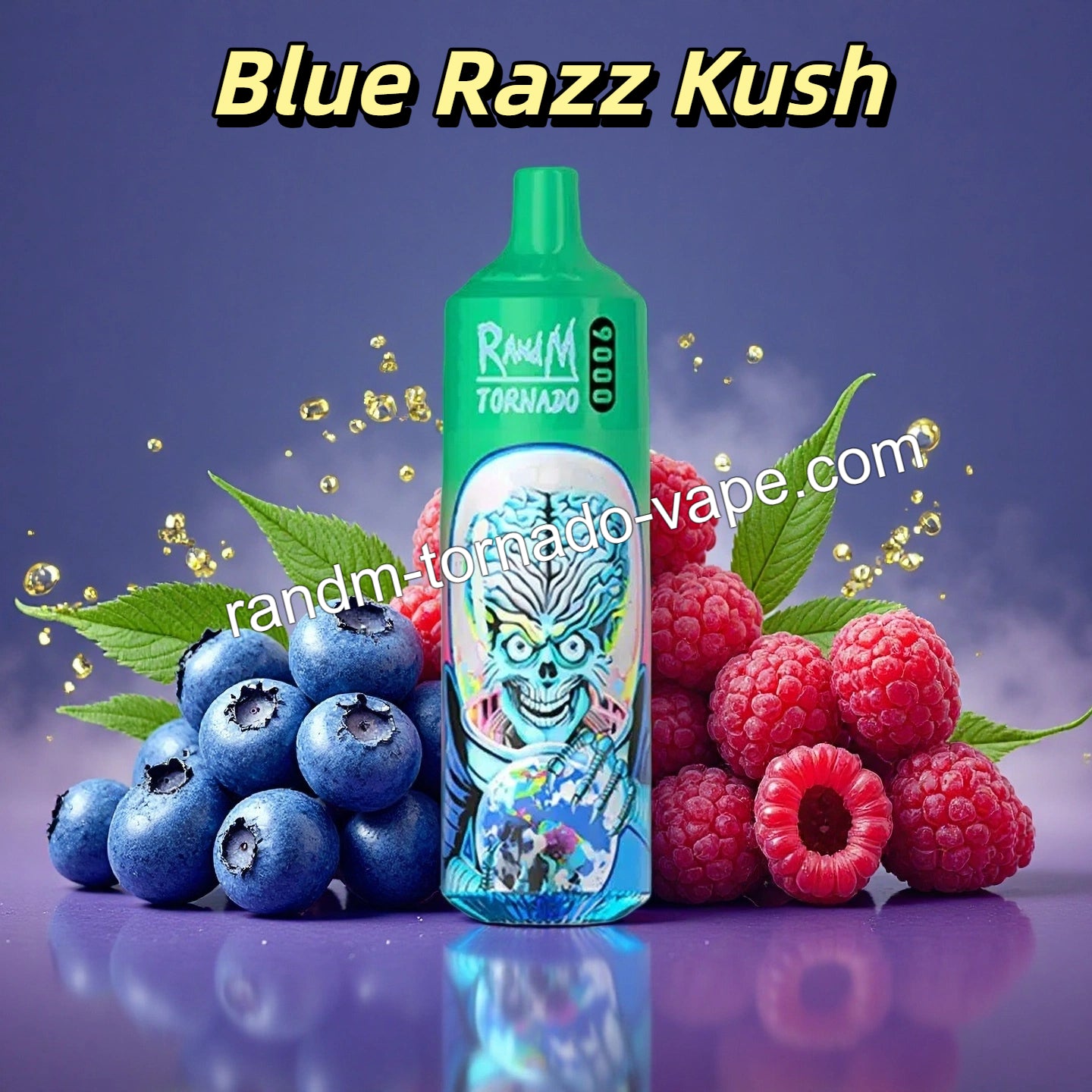 RandM Tornado 9000 Blue Razz Kush