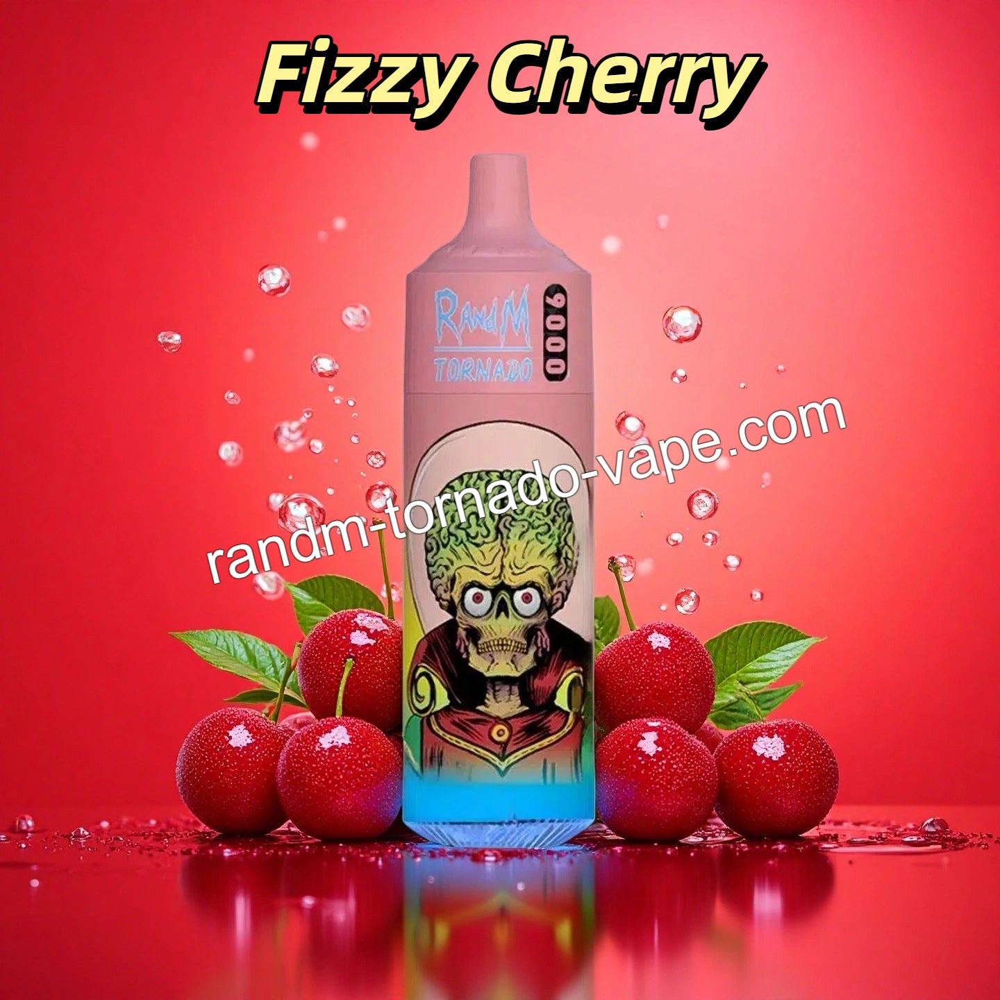 RandM Tornado 9000 Puffs Fizzy Cherry Vape
