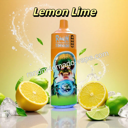 Lemon Lime RandM Tornado 9K Vape 