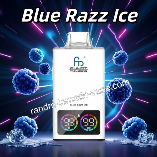 RandM 35000 Puffs Blue Razz Ice