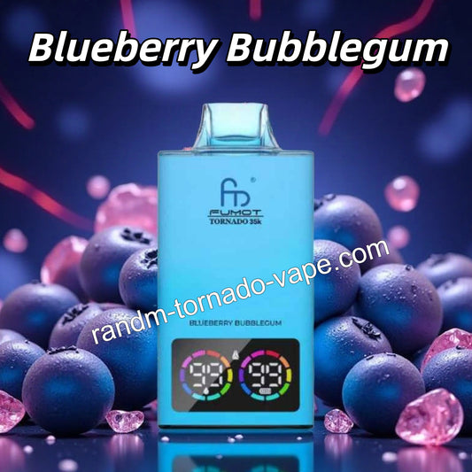 RandM Tornado 35K Vape Blueberry Bubblegum