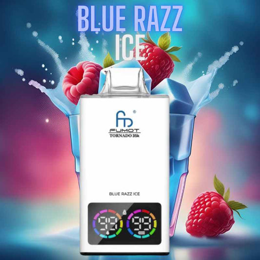 RandM Tornado 35000 Puffs Blue Razz