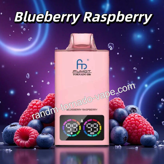 Blueberry Raspberry RandM Tornado 35K Vape