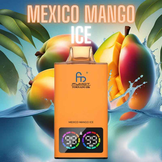 35000 Puffs Mexico Mango Ice RandM Tornado Vape