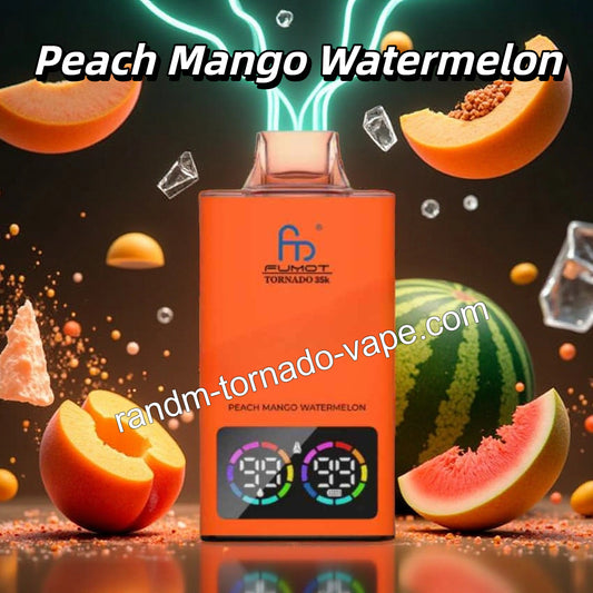 Randm 35000 Puffs Peach Mango Watermelon