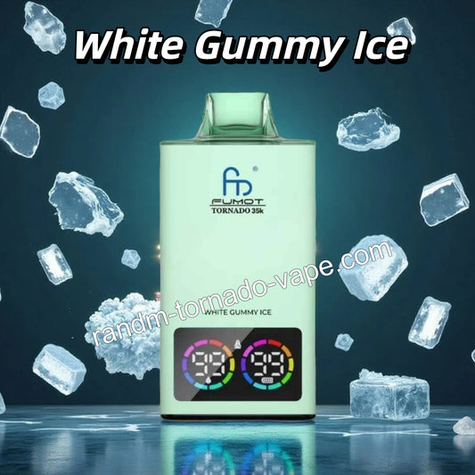 White Gummy Ice RandM Tornado 35K