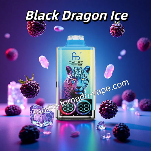 RandM Tornado 40000 Black Dragon Ice