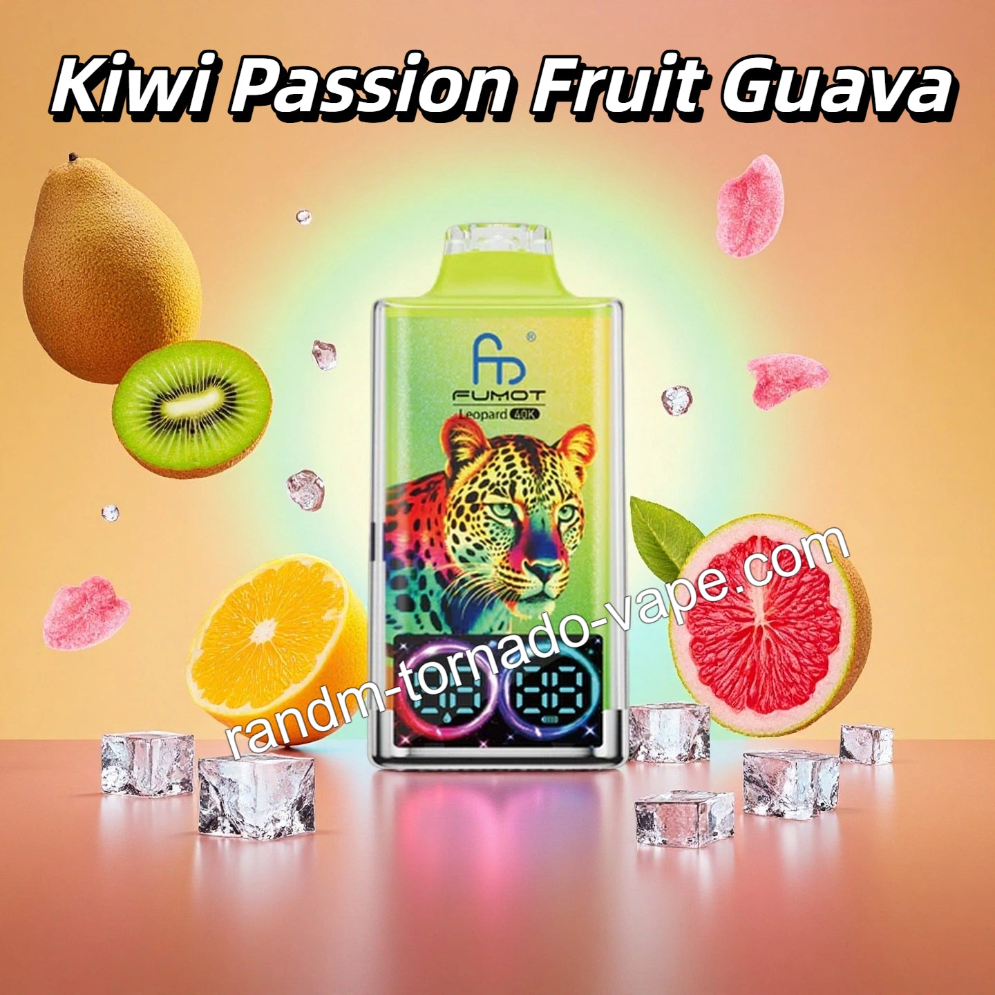 RandM Tornado 40K Kiwi Passion Fruit Guava