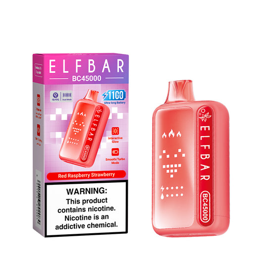 Elf Bar BC45000 Red Raspberry Strawberry – Himbeere und Erdbeere